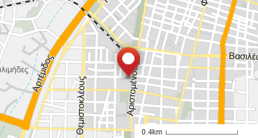 Location of business on map