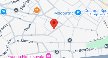 Location of business on map