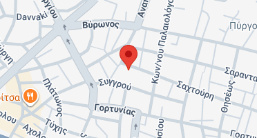 Location of business on map