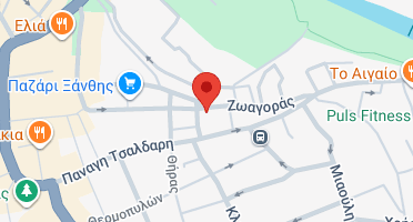 Location of business on map