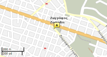 Χάρτης και σημείο της επιχείρησης