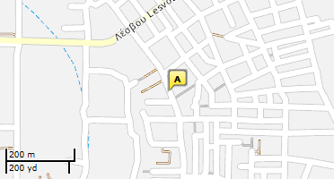 Location of business on map