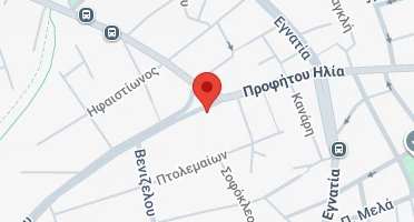 Location of business on map
