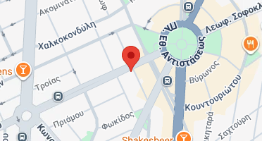 Location of business on map