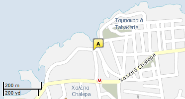 Χάρτης και σημείο της επιχείρησης