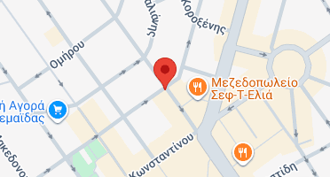 Location of business on map
