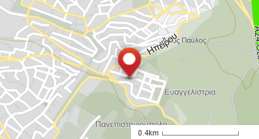 Location of business on map