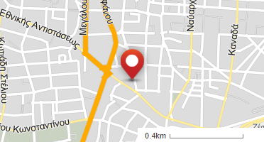 Location of business on map