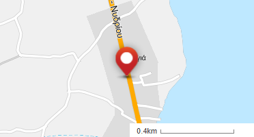 Location of business on map