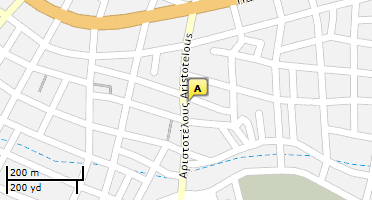 Location of business on map