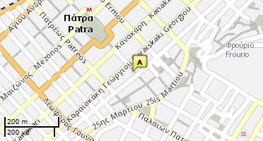 Χάρτης και σημείο της επιχείρησης