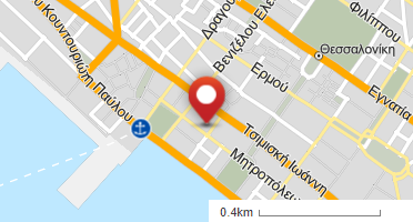 Location of business on map
