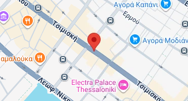 Location of business on map