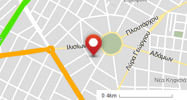 Location of business on map