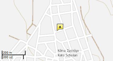 Location of business on map