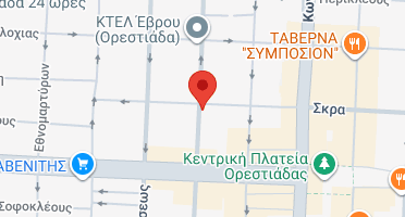Location of business on map