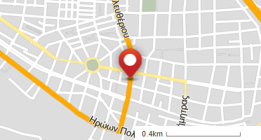 Location of business on map