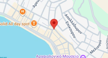 Location of business on map
