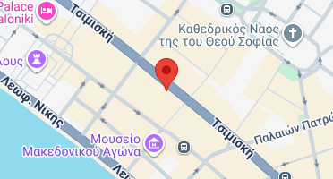 Location of business on map