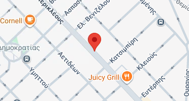 Location of business on map