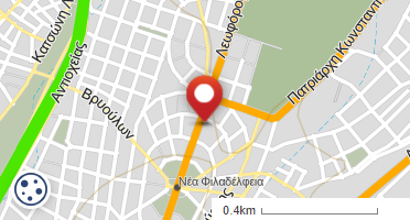 Location of business on map