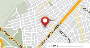 Location of business on map