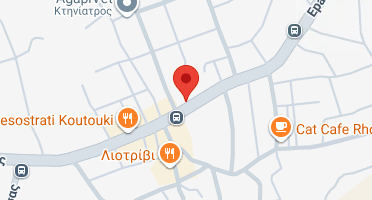 Location of business on map