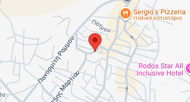 Location of business on map