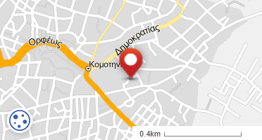 Location of business on map