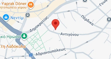 Χάρτης και σημείο της επιχείρησης