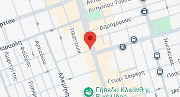 Location of business on map