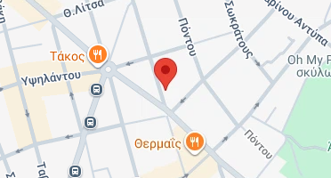 Location of business on map