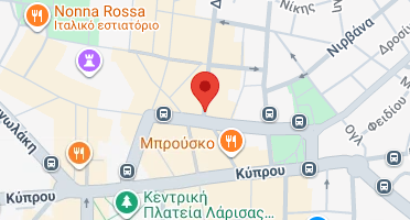 Location of business on map