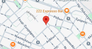 Location of business on map