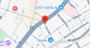 Location of business on map