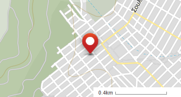 Location of business on map