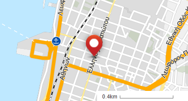 Location of business on map