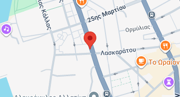 Location of business on map