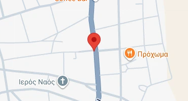 Location of business on map