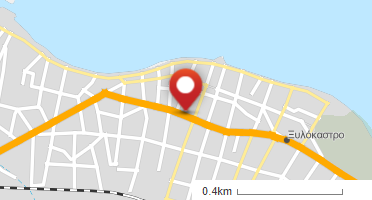 Location of business on map