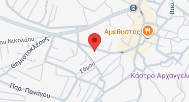 Location of business on map