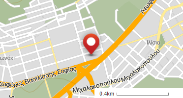 Location of business on map