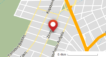 Location of business on map