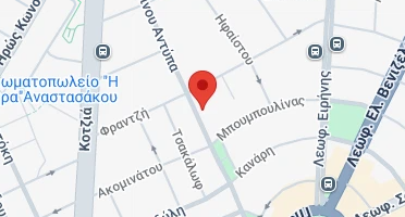 Location of business on map