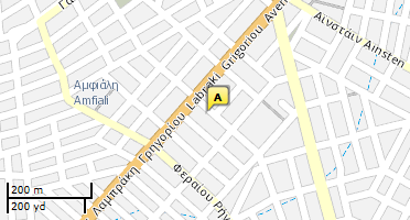 Location of business on map