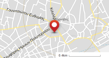 Location of business on map