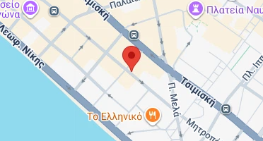 Location of business on map