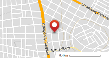 Location of business on map