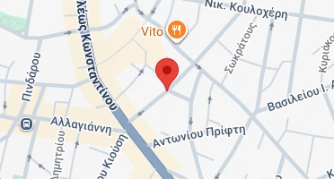 Location of business on map