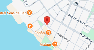 Location of business on map